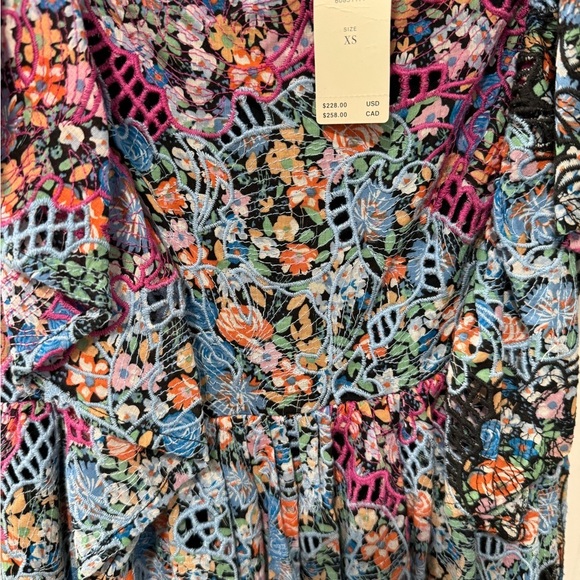 Anthropologie Embroidered long dress - Picture 2 of 4